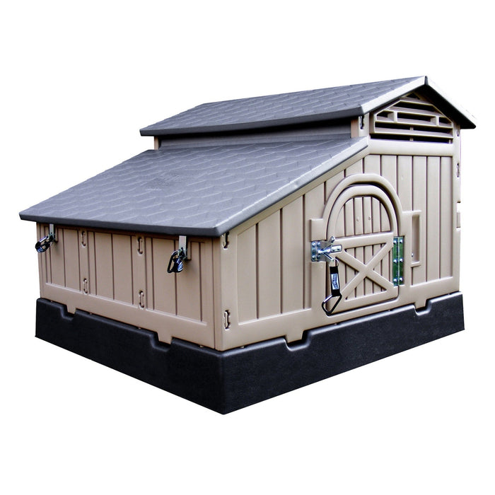Standard Chicken Coop with Stand and Stairs & Run